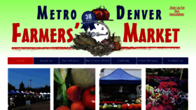What Denverfarmersmarket.com website looked like in 2015 (8 years ago)