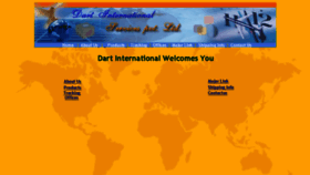What Dartintl.com website looked like in 2015 (8 years ago)