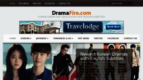 What Dramafire.com website looked like in 2015 (8 years ago)