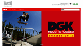 What Dgk.com website looked like in 2015 (8 years ago)