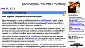 What Dopp.io website looked like in 2015 (8 years ago)