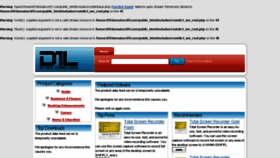 What D1l.com website looked like in 2015 (8 years ago)