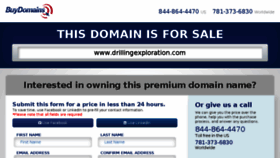 What Drillingexploration.com website looked like in 2015 (8 years ago)