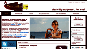 What Disabledgear.com website looked like in 2015 (8 years ago)