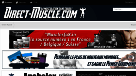 What Direct-muscle.com website looked like in 2015 (8 years ago)