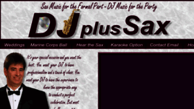 What Djplussax.com website looked like in 2015 (8 years ago)