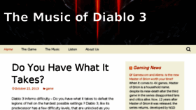 What Diablo3guideinferno.com website looked like in 2015 (8 years ago)