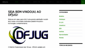 What Dfjug.org website looked like in 2015 (8 years ago)