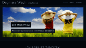 What Dwach.edu.pl website looked like in 2015 (8 years ago)