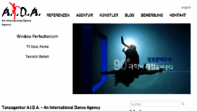 What De.aida-dancer.de website looked like in 2015 (8 years ago)