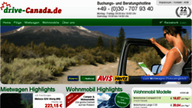 What Drive-canada.de website looked like in 2015 (8 years ago)