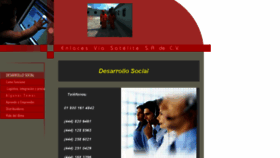What Desarrollosocial.mx website looked like in 2015 (8 years ago)