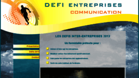 What Defi-entreprises.fr website looked like in 2015 (8 years ago)