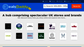 What Dealsdaddy.co.uk website looked like in 2015 (8 years ago)