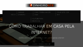 What Dinheiro-web.com website looked like in 2015 (8 years ago)