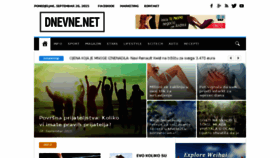 What Dnevne.net website looked like in 2015 (8 years ago)