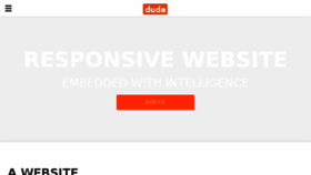 What Dudaone.com website looked like in 2015 (8 years ago)
