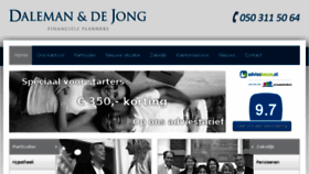 What Daleman-dejong.nl website looked like in 2015 (8 years ago)