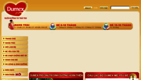 What Dumexvietnam.com website looked like in 2015 (8 years ago)
