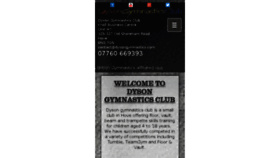 What Dysongymnastics.com website looked like in 2015 (8 years ago)