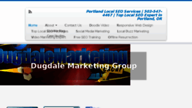 What Dugdalemarketinggroup.com website looked like in 2015 (8 years ago)