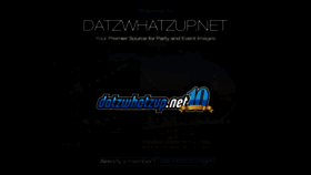 What Datzwhatzup.net website looked like in 2015 (10 years ago)