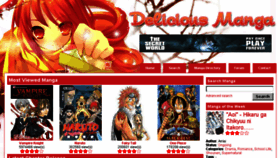What Deliciousmanga.com website looked like in 2015 (8 years ago)