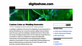 What Digitsshow.com website looked like in 2015 (8 years ago)