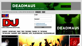 What Djmag.ae website looked like in 2015 (8 years ago)