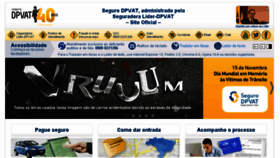 What Dpvatseguro.com.br website looked like in 2015 (8 years ago)