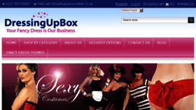 What Dressingupboxonline.co.uk website looked like in 2015 (8 years ago)