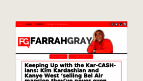 What Drfarrahgray.com website looked like in 2015 (8 years ago)
