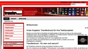 What Druckdienst.eu website looked like in 2015 (8 years ago)