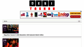 What Desi-tashan.com website looked like in 2015 (8 years ago)