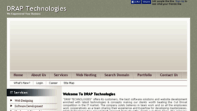 What Draptechnologies.com website looked like in 2015 (8 years ago)