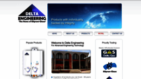 What Deltaengineering.co.za website looked like in 2015 (8 years ago)