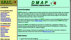 What Dmap.co.uk website looked like in 2015 (8 years ago)