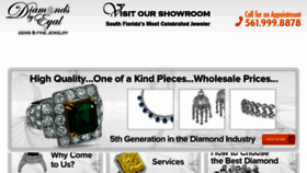 What Diamondsbyeyal.com website looked like in 2015 (8 years ago)