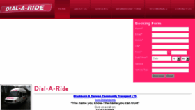 What Dialaride.info website looked like in 2015 (8 years ago)