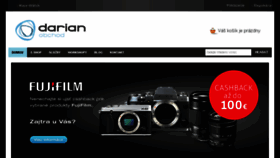 What Darian.sk website looked like in 2015 (8 years ago)