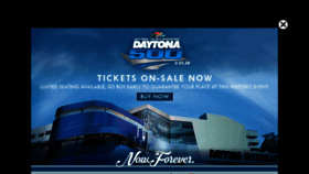What Daytona500.com website looked like in 2015 (8 years ago)