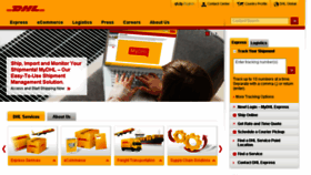 What Dhl.com.jo website looked like in 2015 (8 years ago)