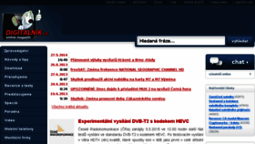 What Digitalnik.cz website looked like in 2015 (8 years ago)