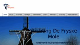 What Defryskemole.nl website looked like in 2016 (8 years ago)