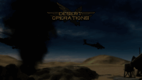 What Desert-operations.com website looked like in 2016 (8 years ago)