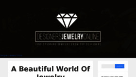 What Designersjewelryonline.com website looked like in 2016 (8 years ago)