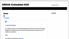What Drdos.com website looked like in 2016 (8 years ago)