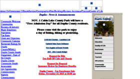 What Duplincounty.org website looked like in 2016 (8 years ago)