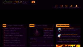 What Disco-polo.net website looked like in 2016 (8 years ago)