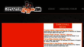 What Dancehallreggae.com website looked like in 2016 (8 years ago)